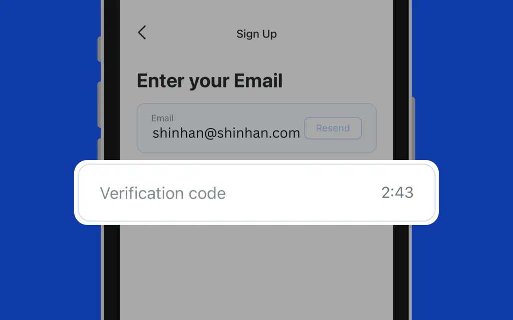 Image of verification code